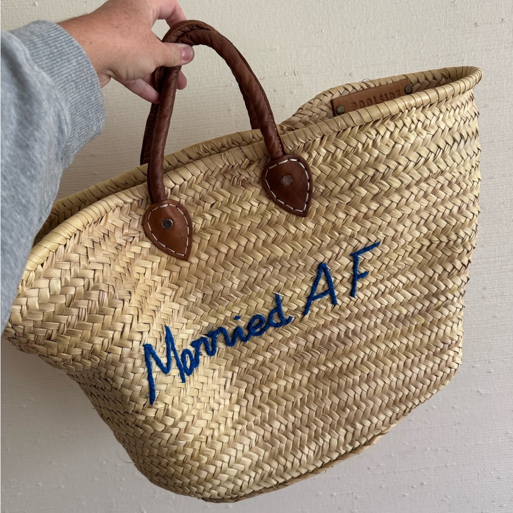 RARE POOLSIDE “MARRIED AF” TOTE